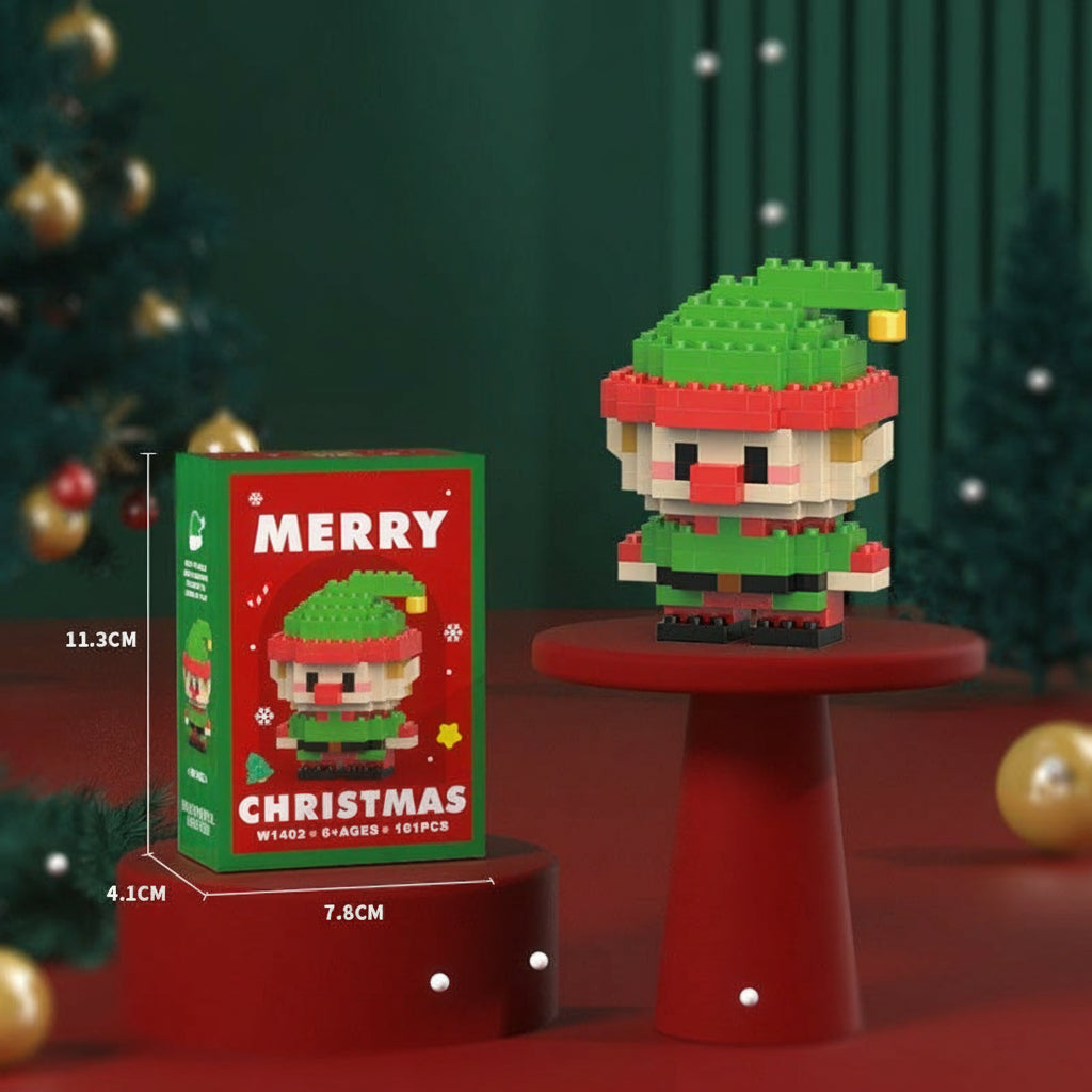 HolidayBlocks – Joyeux et décoratif – Mini-briques de Noël