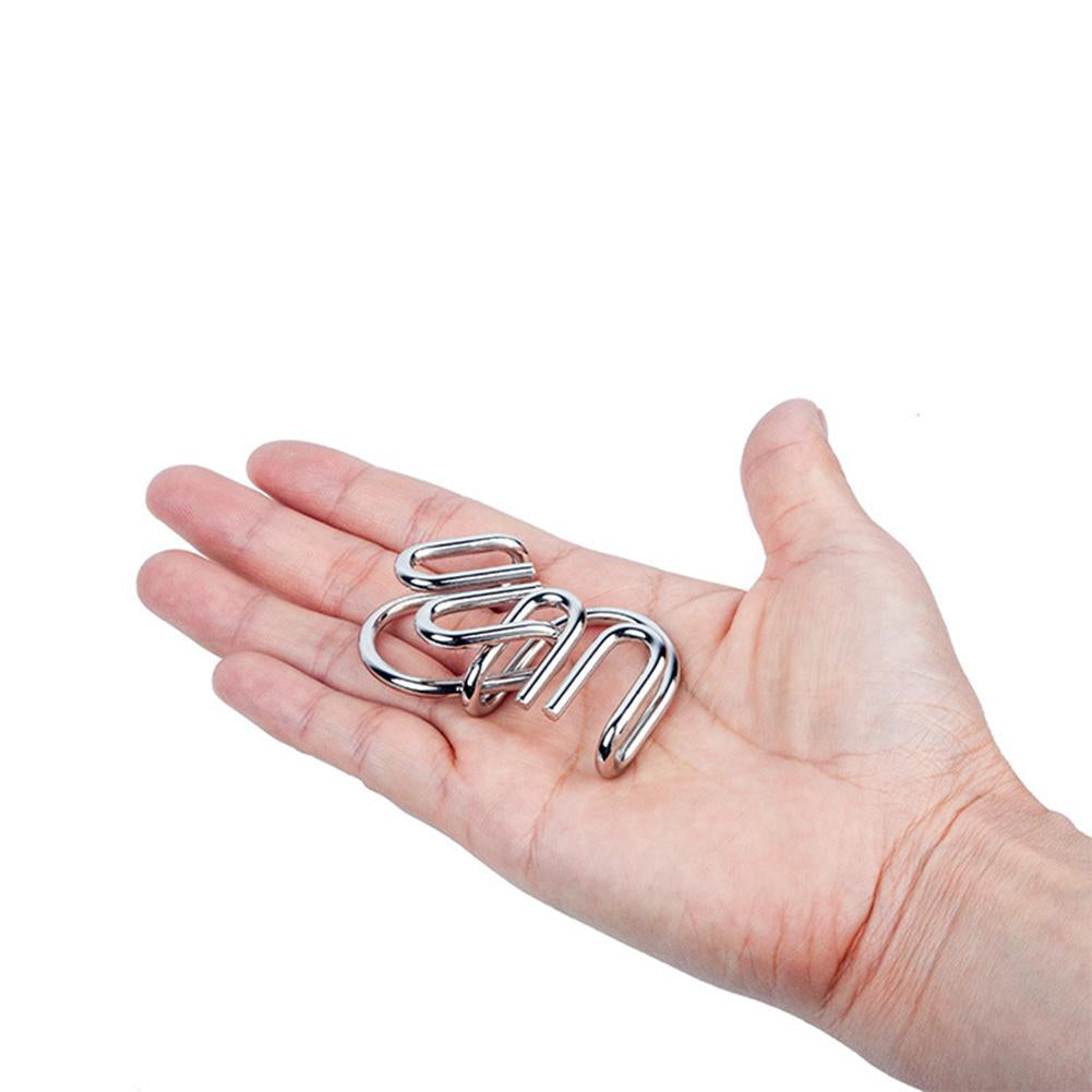 Metal Puzzle Ring Set™ - Anneaux de puzzle métalliques