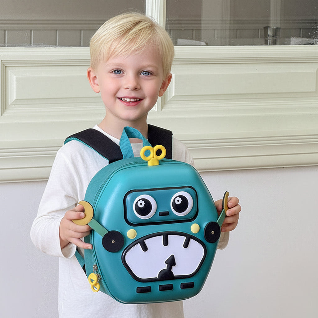 MiniBot – Tendance et pratique – Sac à dos pour enfant au motif robot