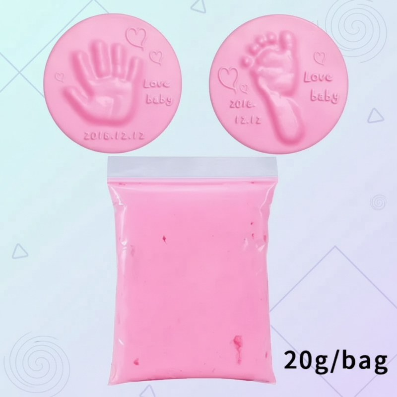 Baby Imprint Clay Kit – Souvenir & Unique – Kit d'empreintes en argile