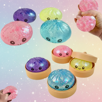Thumbnail for FunSquish – Couleurs et paillettes – Petites boulettes squishy pailletées