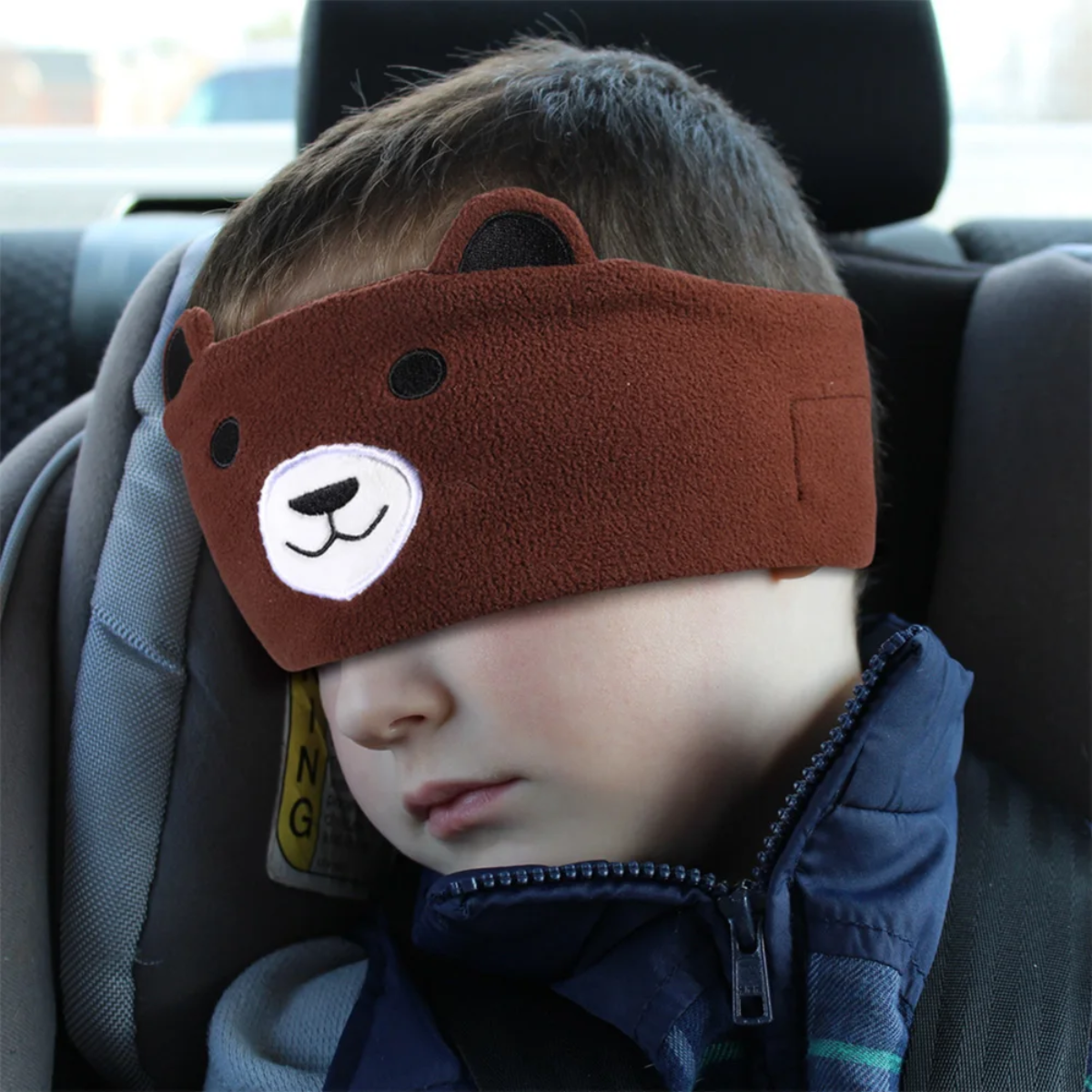 SilentRhythm – Masque de sommeil musical et animaux – Masque pour les yeux sans fil avec Bluetooth