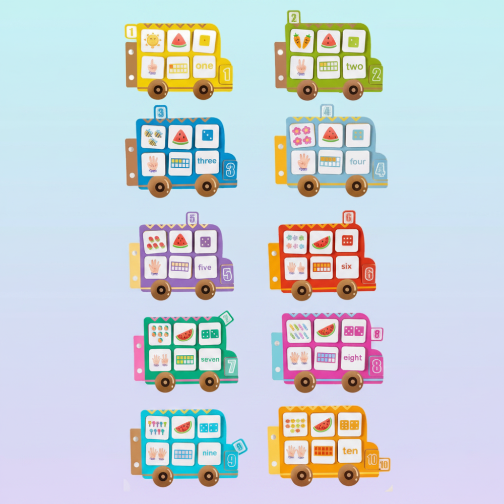 SmartCount – Éducatif et ludique – Cahier de chiffres avec des activités de calcul