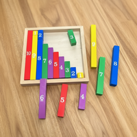 Thumbnail for TinyMath – Ludique et éducatif – Tableau de calcul en bois avec chiffres