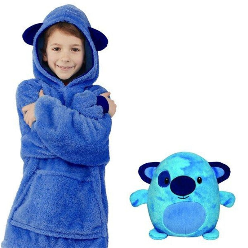 CuddleHoodie™ - Le sweat à capuche doux et ludique - Chaleur et amusement pour enfants