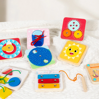 Thumbnail for TinySkills – Créatif et éducatif – Tableau d'activités magnétique Montessori