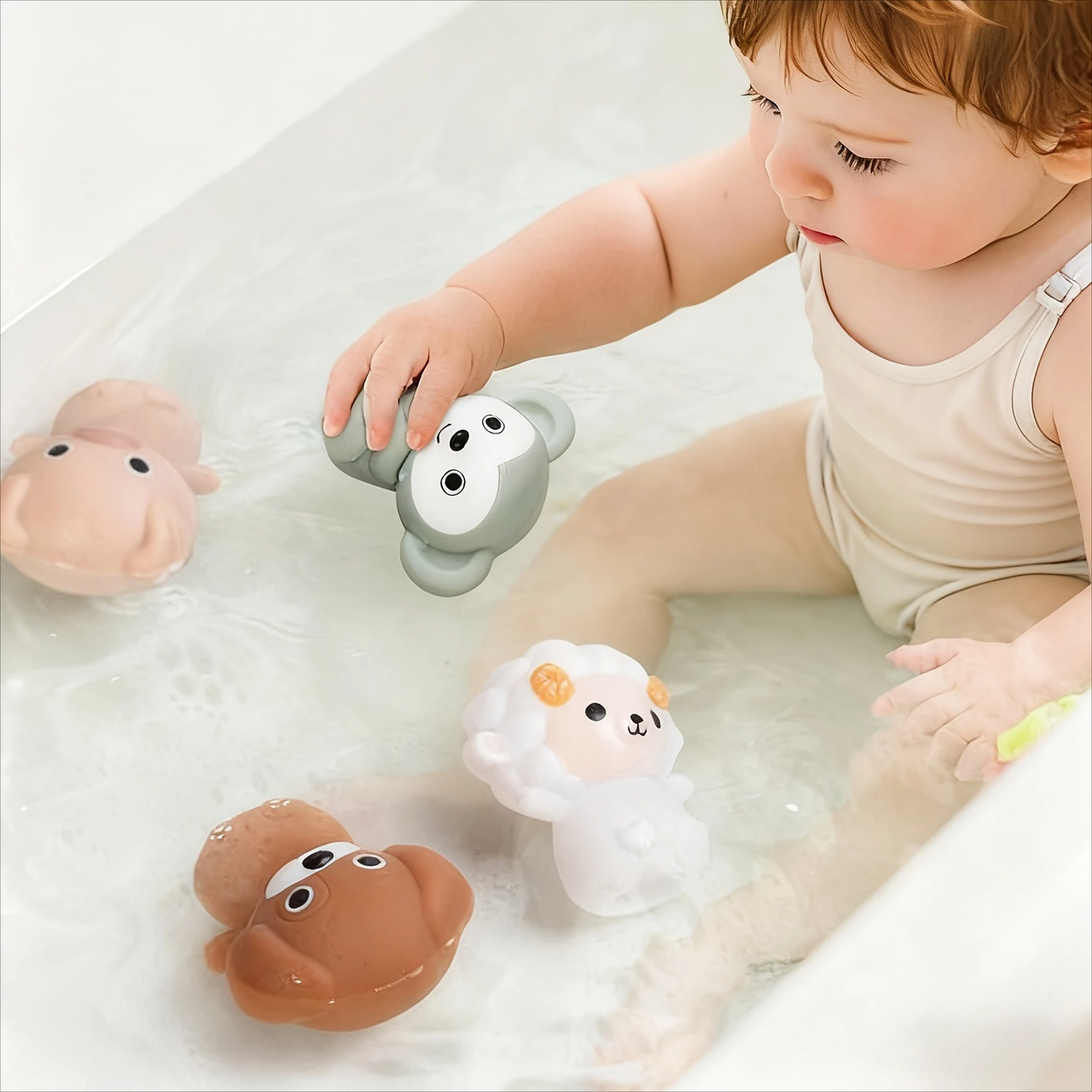 AnimalRide – Ludique et mignon – Voitures en silicone en forme d'animaux (lot de 3)