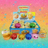 Thumbnail for FunSquish – Couleurs et paillettes – Petites boulettes squishy pailletées