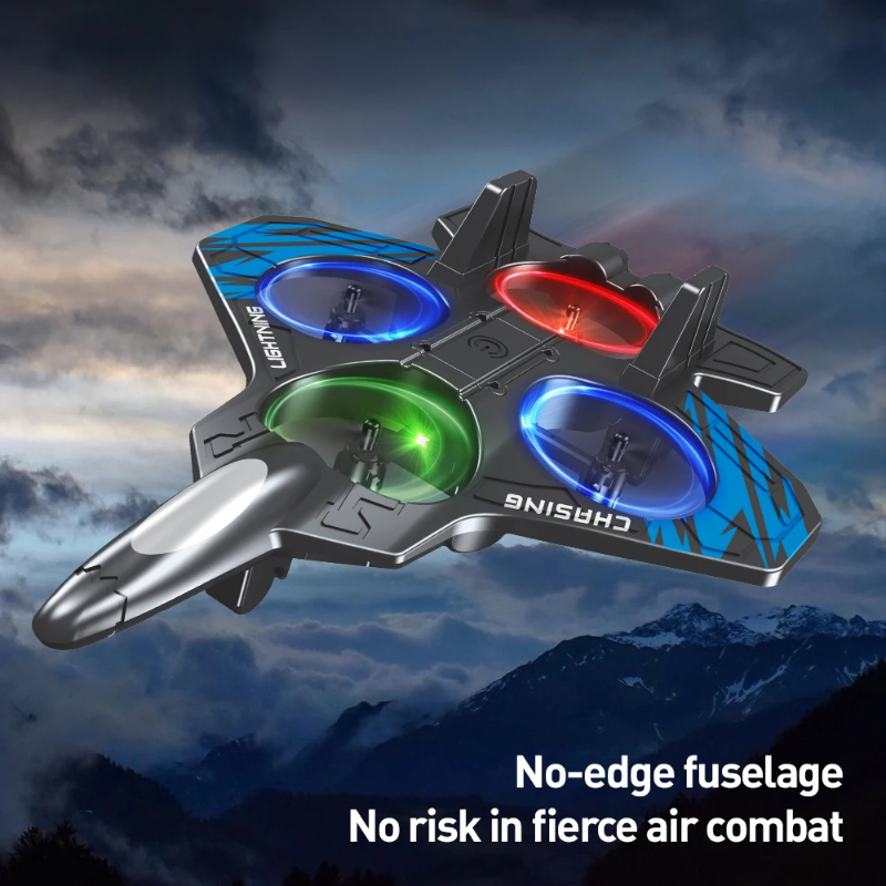 AeroBattle – Action et plaisir – Avion de cascade radiocommandé avec lumières