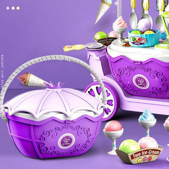 Candy Cart™ - Jeux sucrés sur roues - Chariot à glaces pour enfants