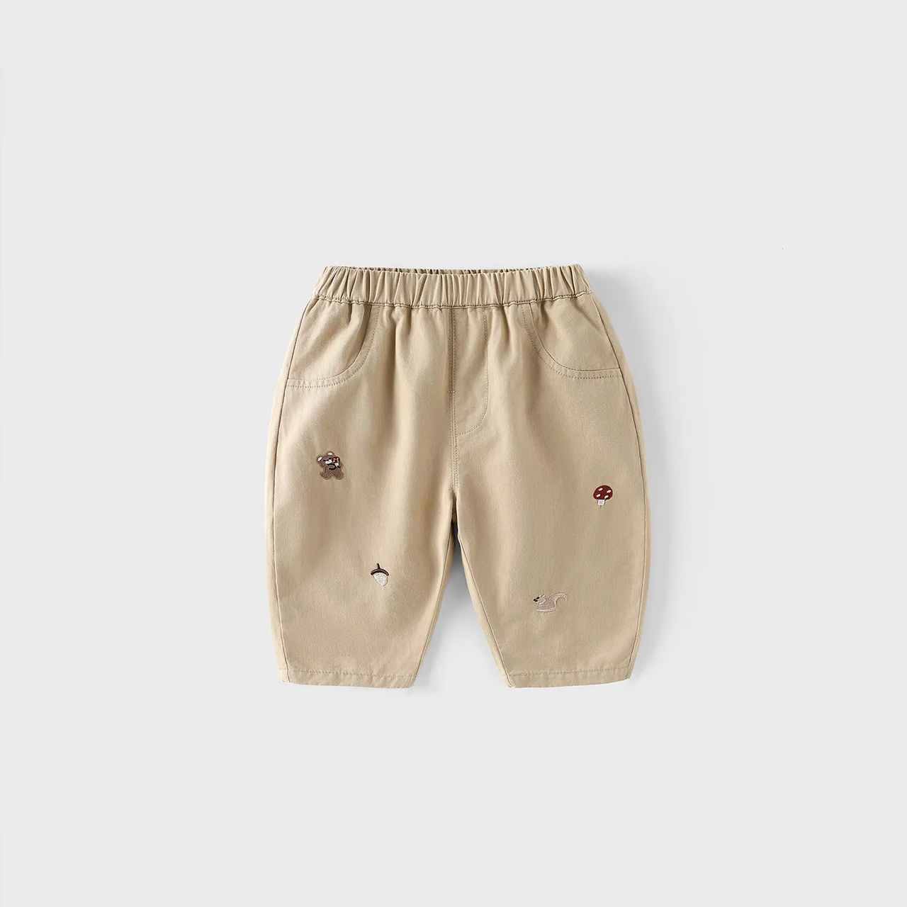LittlePatch – Doux et confortables – Pantalons pour enfants avec détails brodés