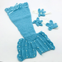 Thumbnail for OceanPrincess – Enchanteur et confortable – Ensemble « Petite sirène » pour bébé