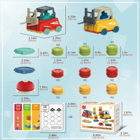 Thumbnail for LittleBuilders – Interactif et sûr – Kit de jeu « Chariot élévateur »