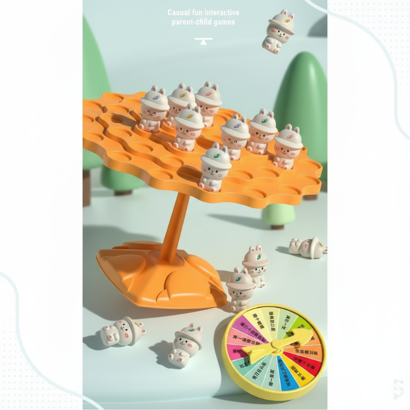 HappyBalance – Jeu de société amusant et intelligent – Jeu d'équilibre