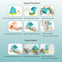 Thumbnail for BubblePlay – Éducatif et amusant – Jouet de bain « Bulle de crabe»