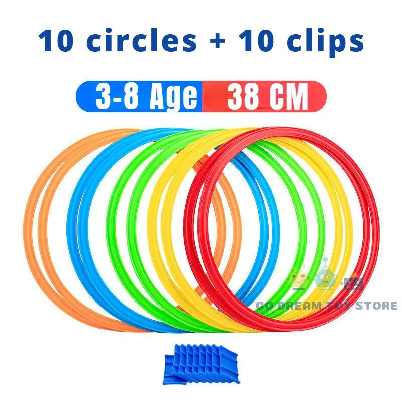Jump Hoops™ – Sauter et jouer – Ensemble de cerceaux