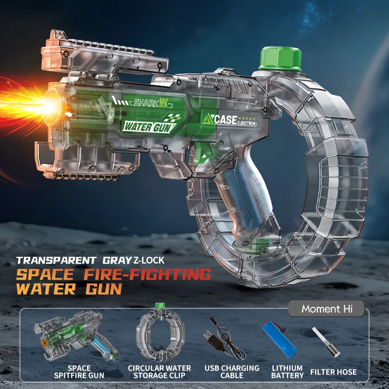 Space Water Blaster Toy – Interactif et amusant – Pistolet à eau