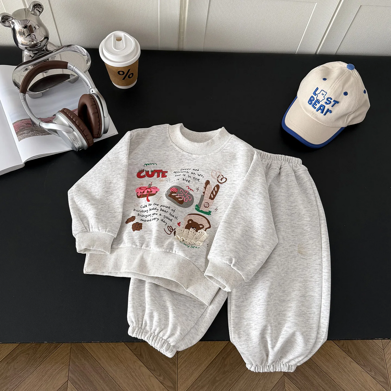 MiniBuddy – Doux et pratique – Ensemble de pulls à manches longues pour enfants