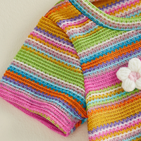 Thumbnail for RainbowBloom – Coloré et mignon – Tenue pour enfant « Flower Power »