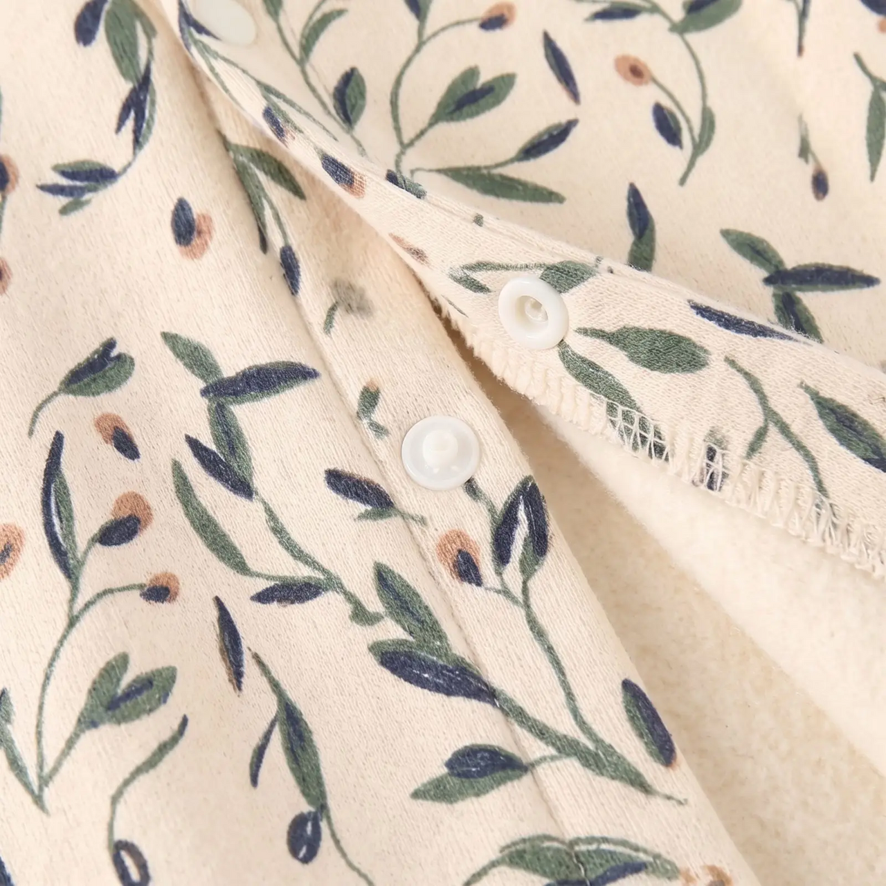 FloraCozy – Doux et chaud – Combinaison d'hiver pour bébé fille à motifs floraux