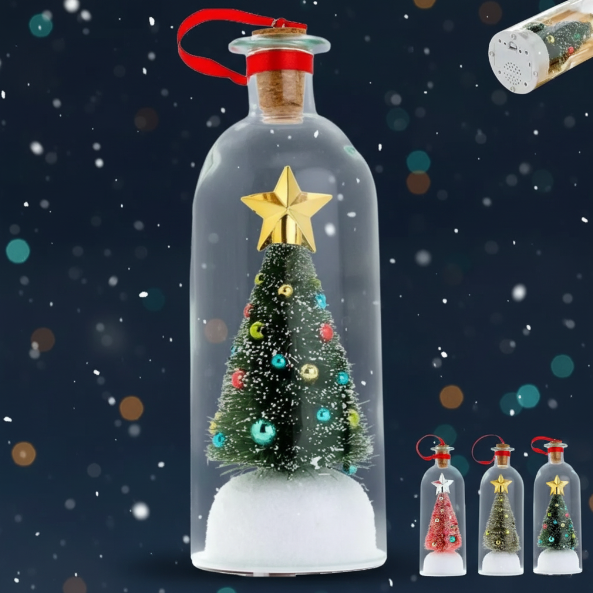 MagicBottle – Christmas & Keepsake – Bouteille avec message de Noël