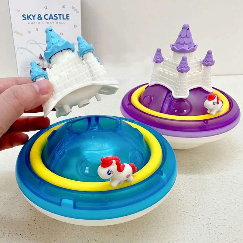 SpalshCastle – Magique et interactif – Ensemble de jeu « Château flottant de la licorne »