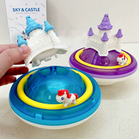 Thumbnail for SpalshCastle – Magique et interactif – Ensemble de jeu « Château flottant de la licorne »