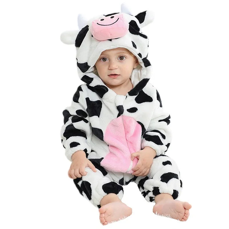Mini Fashion - Durable et lavable - Combinaison animalier (0-24 mois)