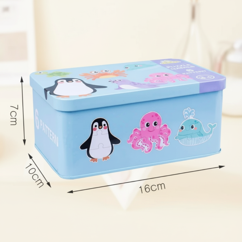 BrainBox – Apprendre & Jouer – Puzzle en bois 3D