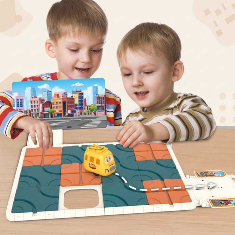 ThinkFun – Pensée logique et concentration – Jeu de puzzle Train