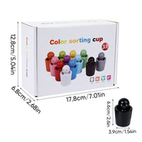 Thumbnail for Canal de couleur – Apprentissage et découverte – Jeu Montessori de tri des couleurs en bois