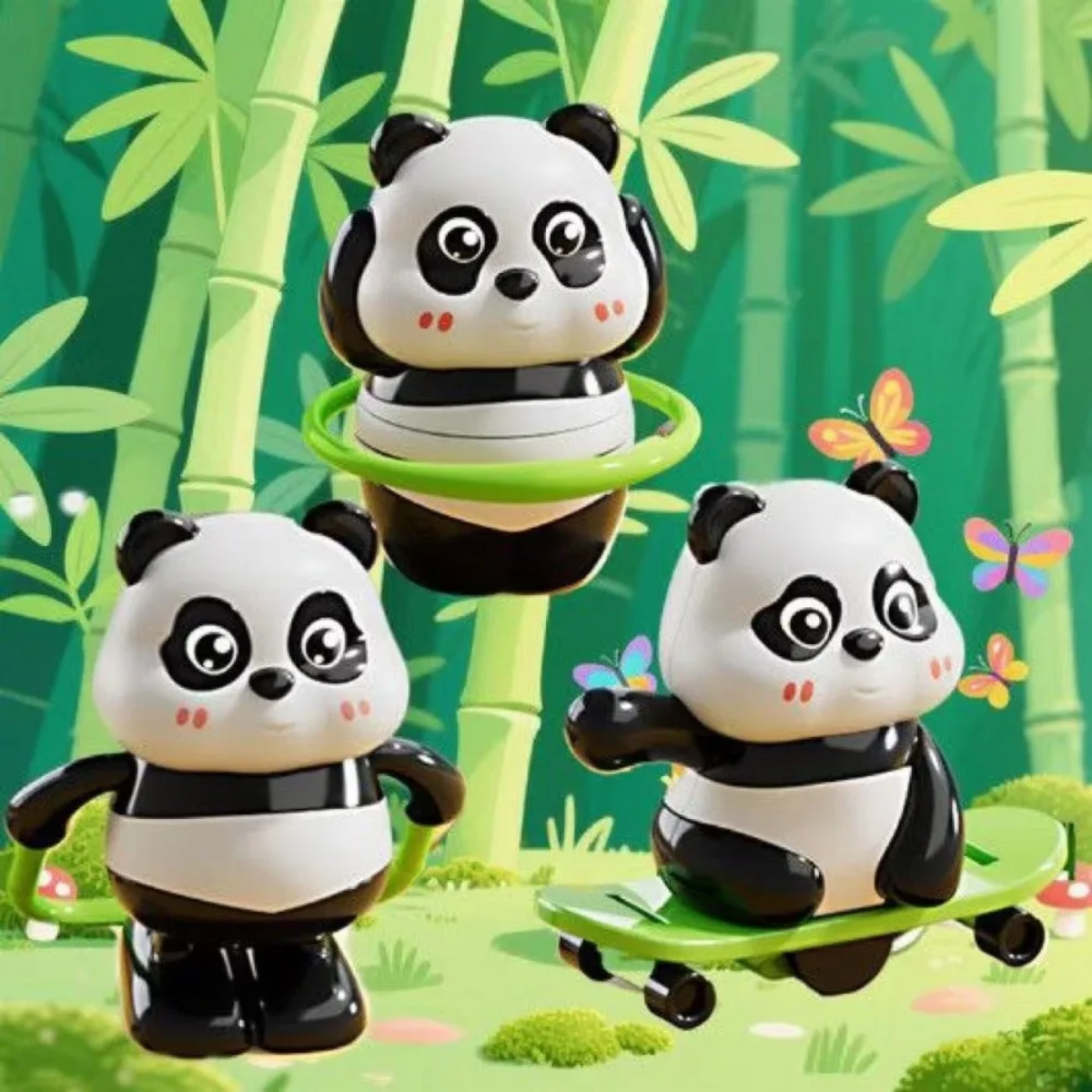 PandaPlay – Amusant  & Dynamique – Jouet panda à remonter