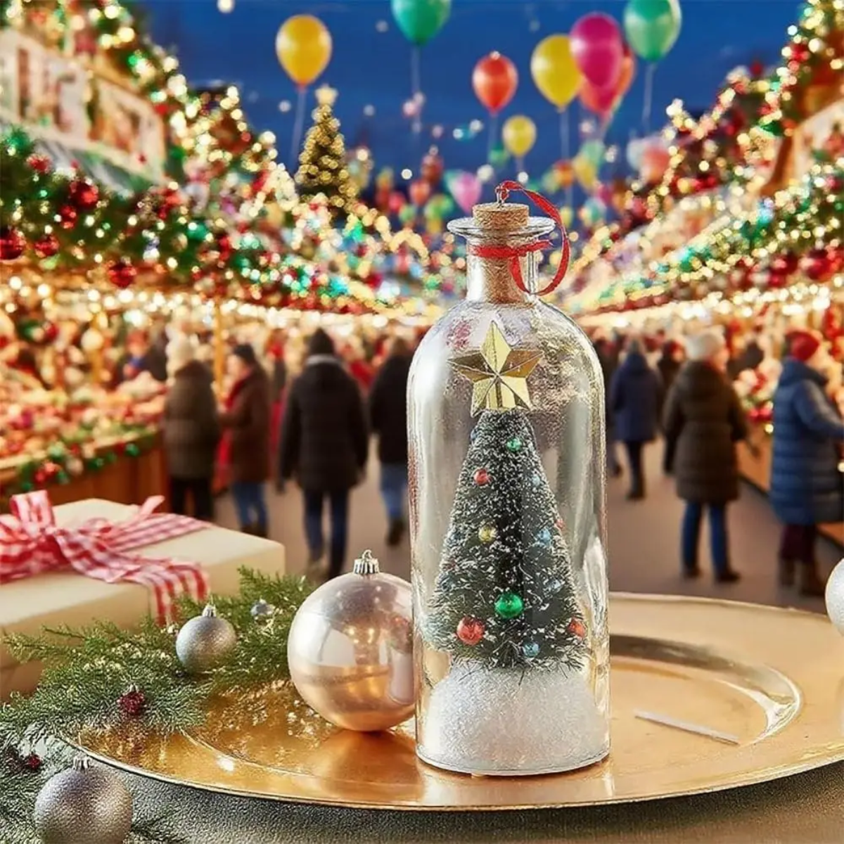 MagicBottle – Christmas & Keepsake – Bouteille avec message de Noël