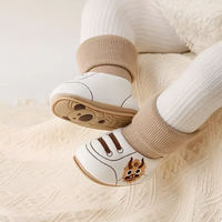 Thumbnail for LittleCloud – Confortables et pratiques – Chaussures chaudes pour bébés avec chaussette haute