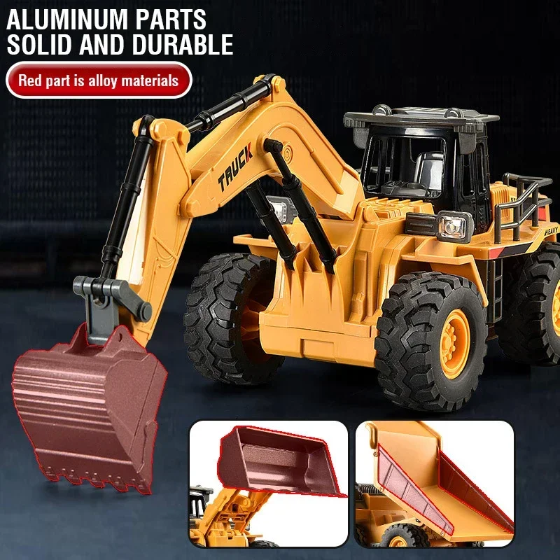 Power Machines – Réaliste et éducatif – Véhicule de chantier télécommandé