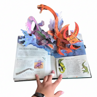 Thumbnail for JurassicKids – Passionnant et éducatif – Encyclopédie des dinosaures en 3D : livre pop-up