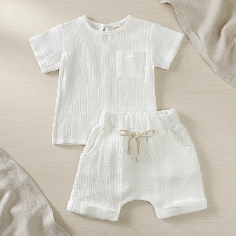 Baby Summer Outfit – Légèreté et confort – Ensemble de vêtements