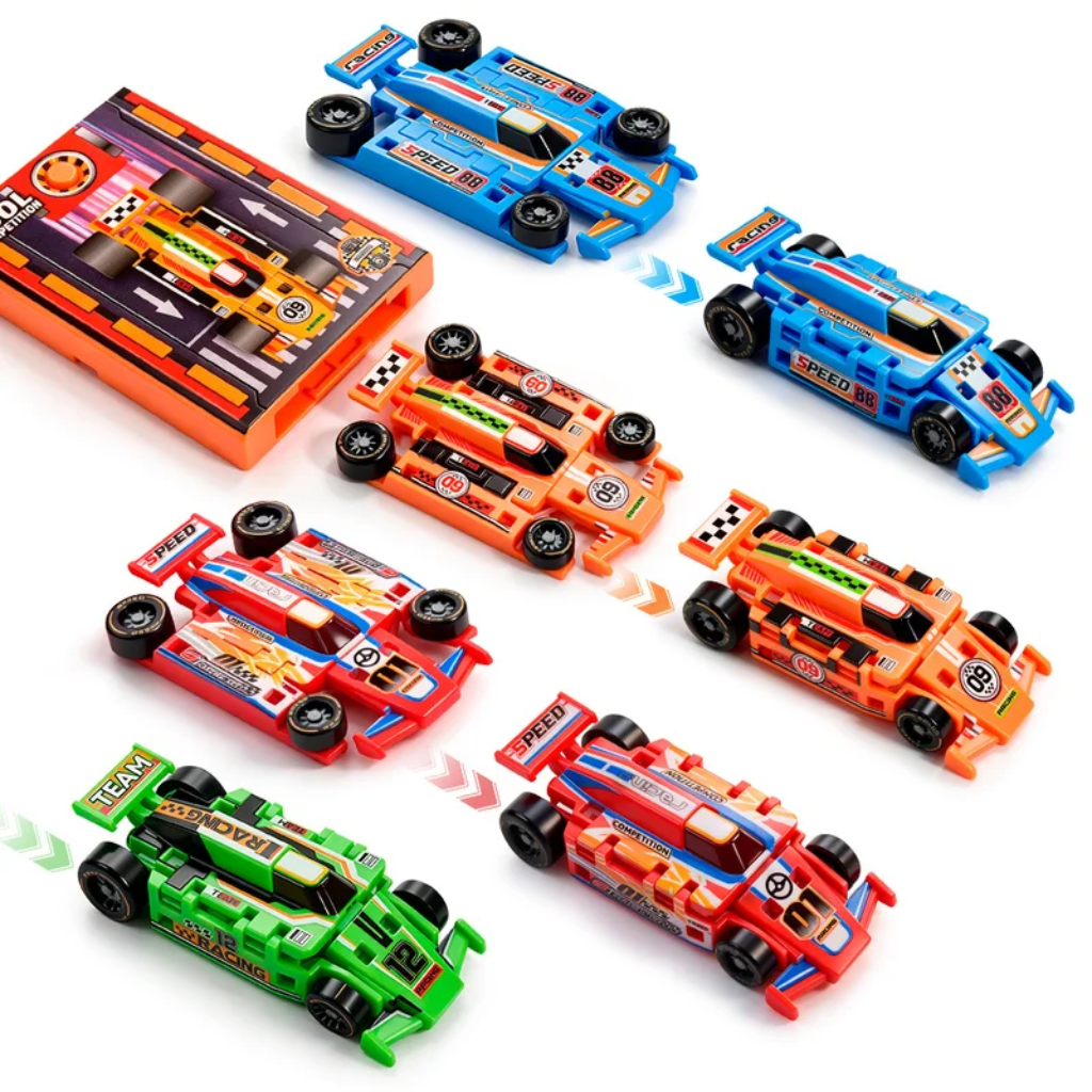SpeedTransform – Actif et interactif – Voiture de course transformable