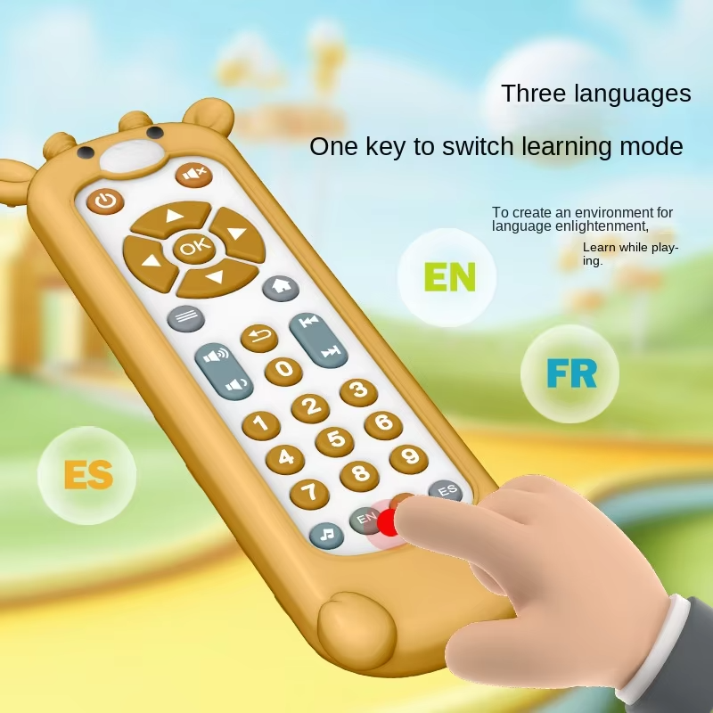 TinyControl – Sûr et éducatif – Télécommande jouet pour enfants