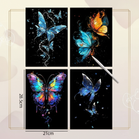 Thumbnail for GlowArt – Glow-in-the-dark – Set de cartes à gratter