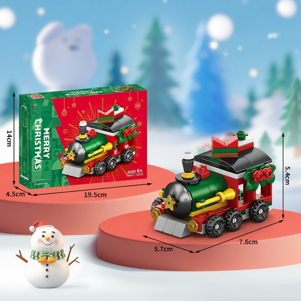 WinterBlocks – Noël & Fun – Jouets de construction sur le thème de Noël