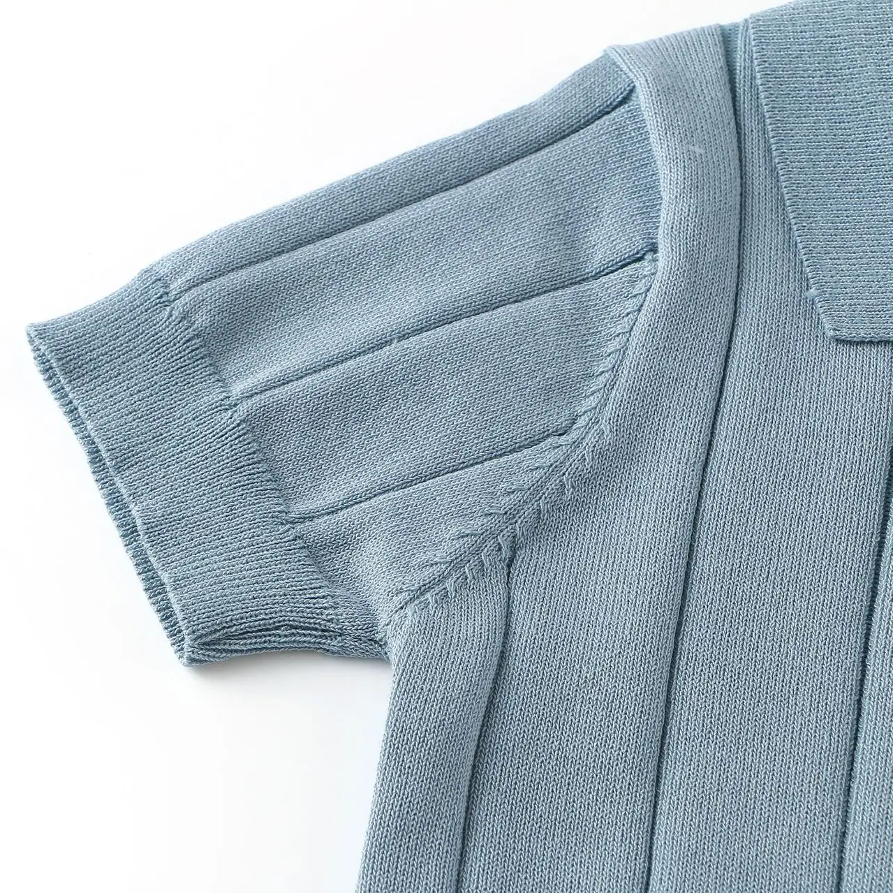 MiniLuxe – Élégant et confortable – Polo en tissu tricoté