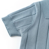 Thumbnail for MiniLuxe – Élégant et confortable – Polo en tissu tricoté