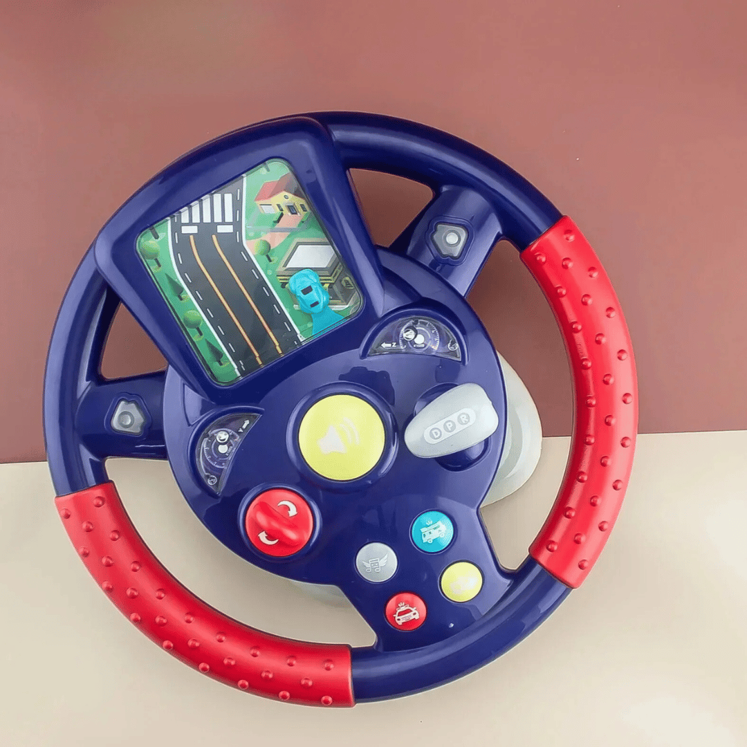 Toy Steering Wheel™ - Mini Volant, Maxi-Fun - Volant Jouet