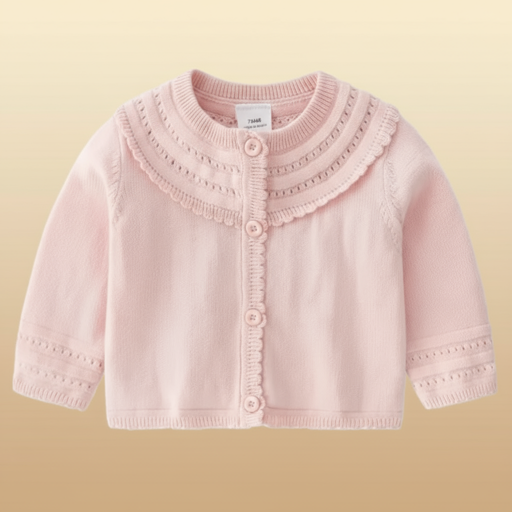 CozyCub – Confortable et tendance – Cardigan tricoté pour enfant