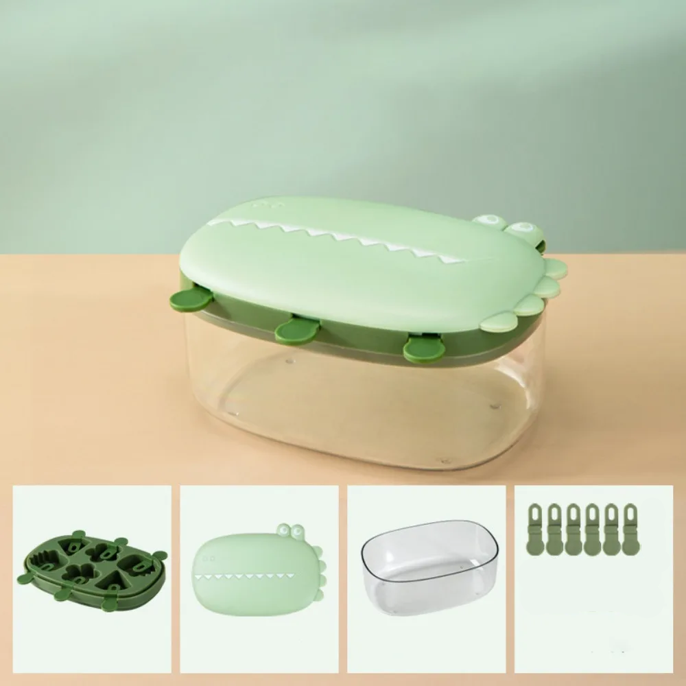 LollyFun – Créatif et pratique – Moule à glaces en silicone avec boîte de conservation