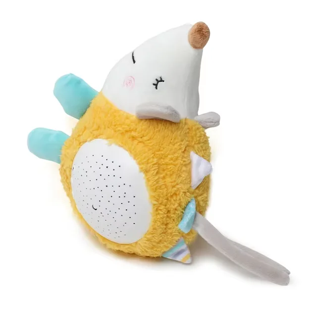 StarPlush – Doux et apaisant – Peluche avec projecteur de veilleuse