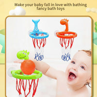 Thumbnail for BathBounce – Interactif et amusant – Set de jeu de basket-ball dans la baignoire