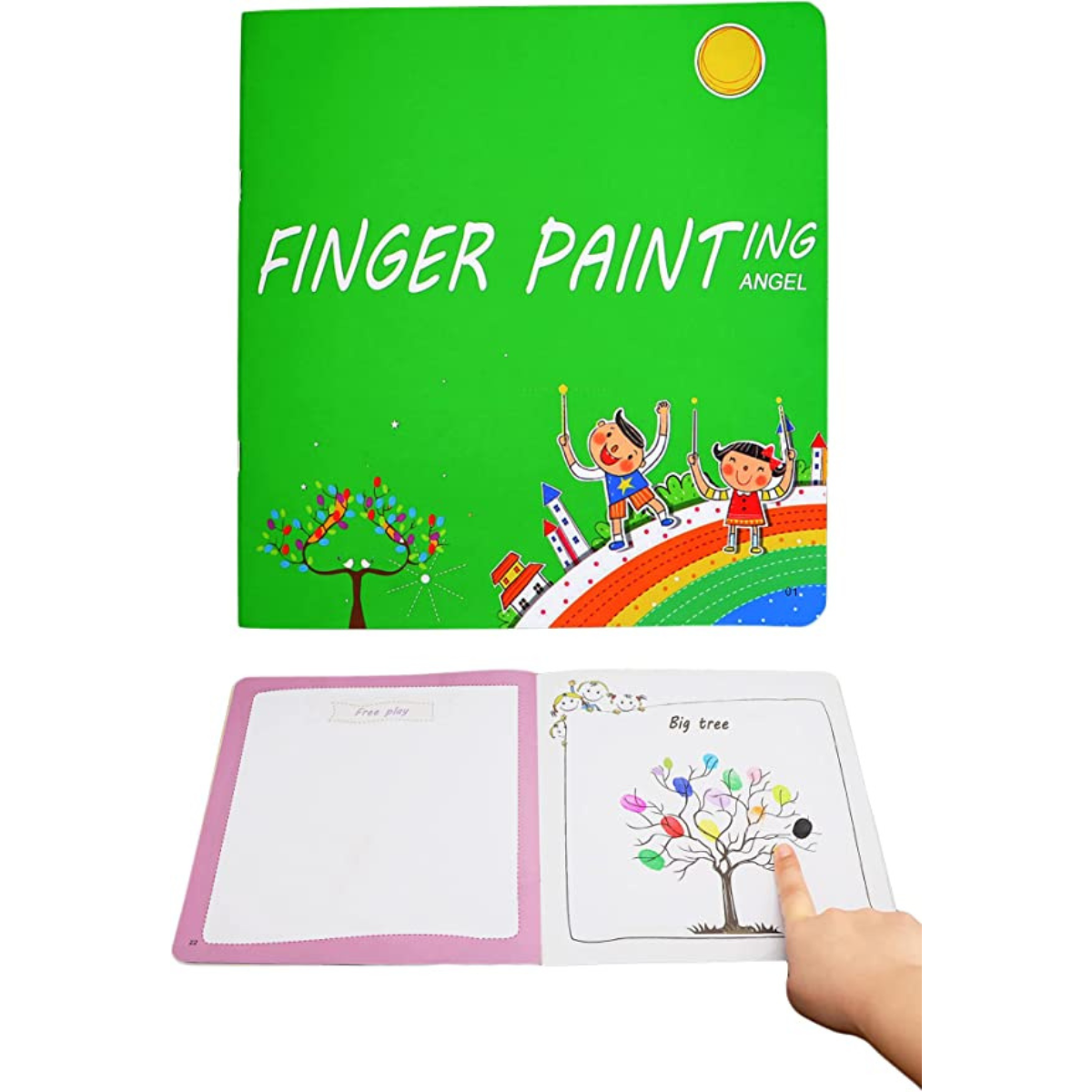 Paint Wheel™ - Peinture au doigt - Set de peinture pour enfants