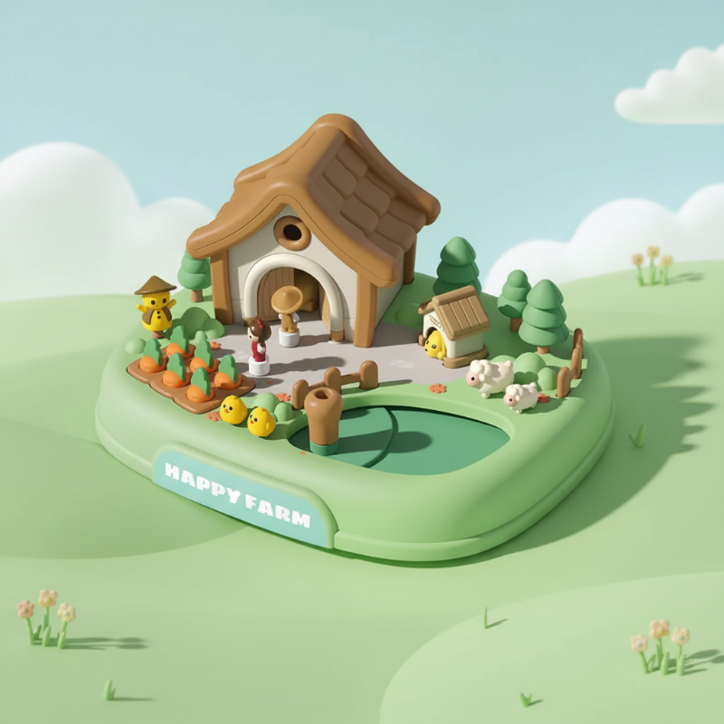 Magnetic Princess Castle – Créatif et magique – Ensemble de jeu « Maison de poupées magnétique »